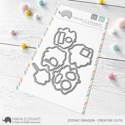 Mama Elephant Creative Cuts - Zodiac Dragon